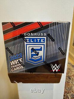 2023 Panini Donruss Elite WWE Wrestling Hobby Box Sealed In Hand B 2x Autos