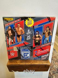 2023 Panini Donruss Elite WWE Wrestling Hobby Box Sealed In Hand C 2x Autos