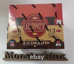 2023 Panini Legacy NFL Football Hobby Box Factory Sealed 12 Packs Brand New F/S