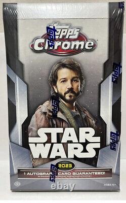 2023 TOPPS STAR WARS CHROME Sealed Hobby Box? 1 Auto? In Hand Fast Ship