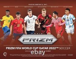 3x boxes 2022 Panini Prizm FIFA World Cup Soccer Qatar Hobby Box Sealed