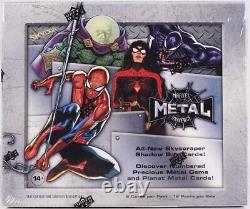 Brand New Sealed! Upper Deck 2021 Spider-Man Metal Universe Hobby Box