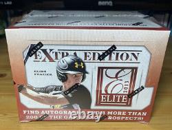 Elite 2013 Baseball Hobby Box Extra Edition SEALED 6 AUTOS Panini