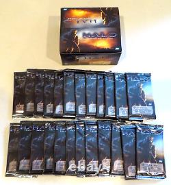 Halo Trading Cards Topps Hobby Box 24 Sealed Packs New Open Box Ultra-rare 2007