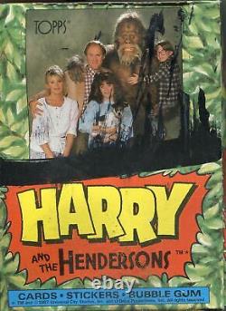 Harry & The Hendersons Factory Sealed Hobby Box 36 Packs