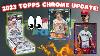 Huge Sp 2023 Topps Chrome Update Hobby Box Review