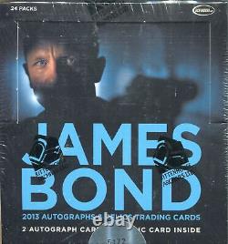 James Bond Autographs And Relics Factory Sealed Hobby Box 24 Packs