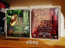 LOTR FOTR + TTT (Original) Factory Sealed Hobby Boxes With Cases