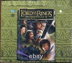 Lord Of The Rings Masterpieces Series 2 Factory Sealed Hobby Box 36 Packs