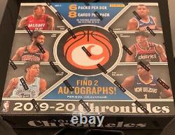Panini Chronicles NBA Basketball 2019-2020 Hobby Box Factory Sealed