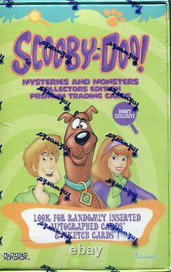 Scooby Doo Mysteries And Monsters Factory Sealed Hobby Box 24 Packs