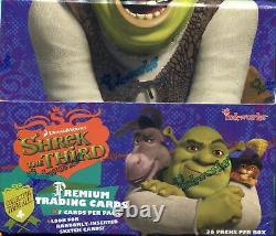 Shrek The Third Factory Sealed Hobby Box 36 Packs