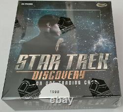 Star Trek Discovery Season One 1 Factory Sealed Hobby Box 2 Autograph Hits