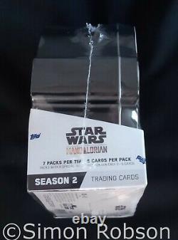 Star Wars The Mandalorian Season Two 2 Sealed Hobby Tin Box Trading Cards Topps