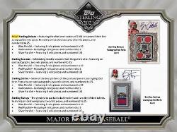 TOPPS Baseball Sterling 2021 Cards Hobby Box Company Sealed Derek Jeter, Griffey