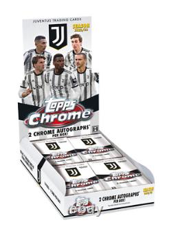 Topps Chrome 2022/23 Juventus Topps Chrome Hobby Box SEALED Sealed