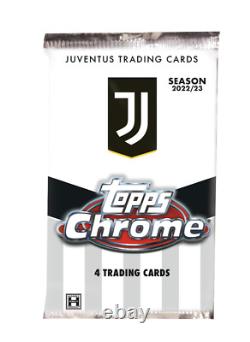 Topps Chrome 2022/23 Juventus Topps Chrome Hobby Box SEALED Sealed