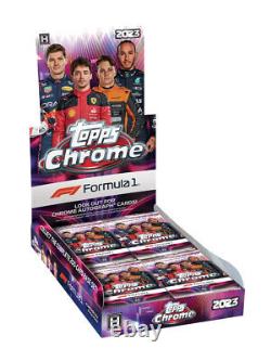 Topps Chrome Formula 1 2023 F1 Hobby Box SEALED Sealed
