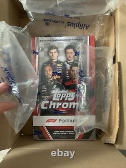 Topps Chrome Formula 1 F1 Hobby Box 2022 New Sealed