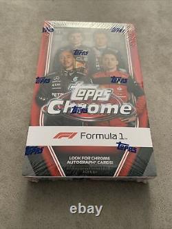 Topps Chrome Formula 1 F1 Hobby Box 2022 New Sealed Look for Autograph