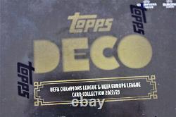Topps DECO UEFA CHAMPIONS LEAGUE sealed hobby box 2022/2023