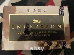 Topps Inception 2022/23 UEFA Club Competitions Hobby Box Sealed And In Hand