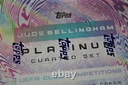 Topps Jude Bellingham Platinum Curated Set Sealed Hobby Box 2022/2023