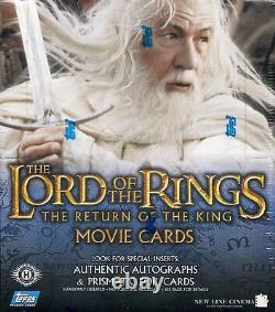 Topps Lord Of The Rings Return Of The King Wave 1 Factory Sealed Hobby Box