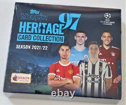Topps Merlin Heritage 97 UEFA Champions League 2021/2022 Sealed Hobby Box
