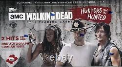 Topps The Walking Dead Hunters And The Hunted Factory Sealed Hobby Box