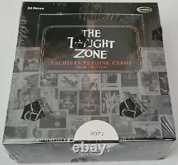 Twilight Zone Archives 2020 Factory Sealed Hobby Box 2 Autograph Hits /6500