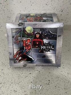 Upper Deck Skybox Marvel Metal Universe Spider-Man Sealed Trading Card Hobby Box