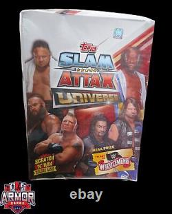 Wwe 2019 Slam Attax Universe Sealed Box 120 packets 600 cards hobby box topps